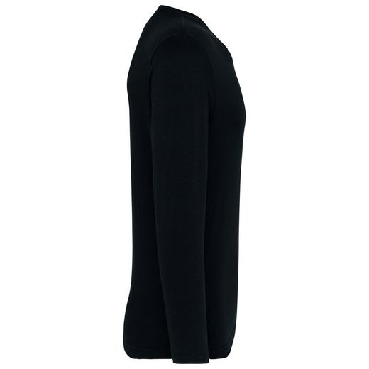 T-SHIRT A MANICHE LUNGHE CON SCOLLO AV DA UOMO