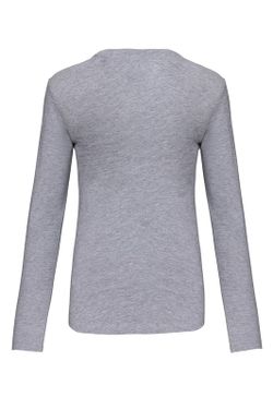 T-SHIRT MANICA LUNGA CON SCOLLO AV DONNA