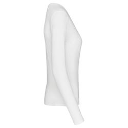 T-SHIRT MANICA LUNGA CON SCOLLO AV DONNA