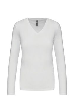 T-SHIRT MANICA LUNGA CON SCOLLO AV DONNA