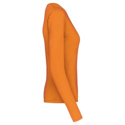 T-SHIRT MANICA LUNGA CON SCOLLO AV DONNA