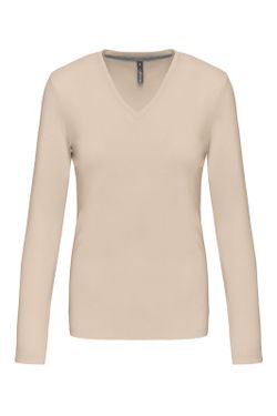 T-SHIRT MANICA LUNGA CON SCOLLO AV DONNA