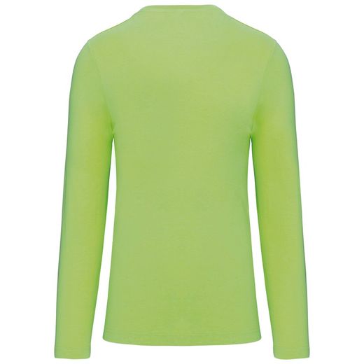 RONNDES HALS-T-SHIRT MIT LANGEM ÄRMEL