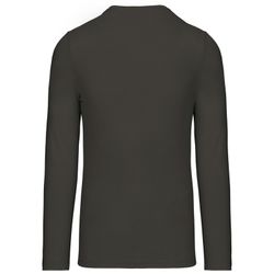 RONNDES HALS-T-SHIRT MIT LANGEM ÄRMEL