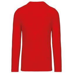 RONNDES HALS-T-SHIRT MIT LANGEM ÄRMEL