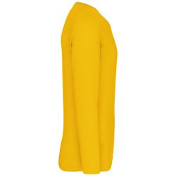 RONNDES HALS-T-SHIRT MIT LANGEM ÄRMEL