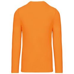 RONNDES HALS-T-SHIRT MIT LANGEM ÄRMEL