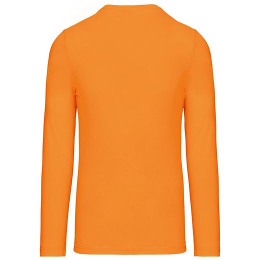 RONNDES HALS-T-SHIRT MIT LANGEM ÄRMEL