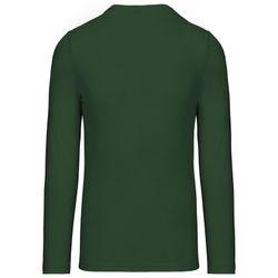 RONNDES HALS-T-SHIRT MIT LANGEM ÄRMEL