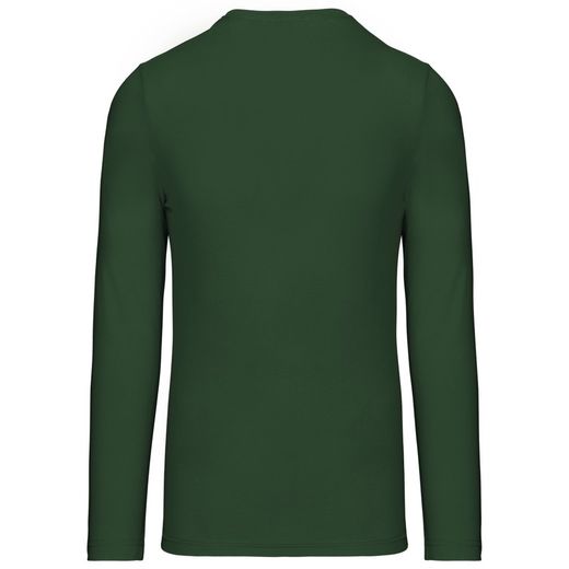 RONNDES HALS-T-SHIRT MIT LANGEM ÄRMEL