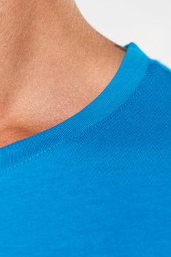 RONNDES HALS-T-SHIRT MIT LANGEM ÄRMEL