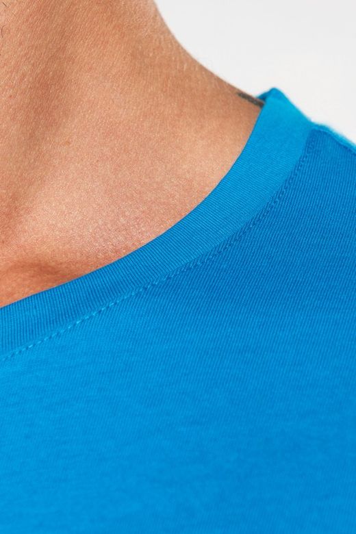 RONNDES HALS-T-SHIRT MIT LANGEM ÄRMEL
