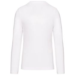 RONNDES HALS-T-SHIRT MIT LANGEM ÄRMEL