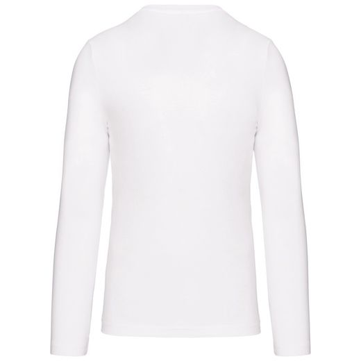 RONNDES HALS-T-SHIRT MIT LANGEM ÄRMEL