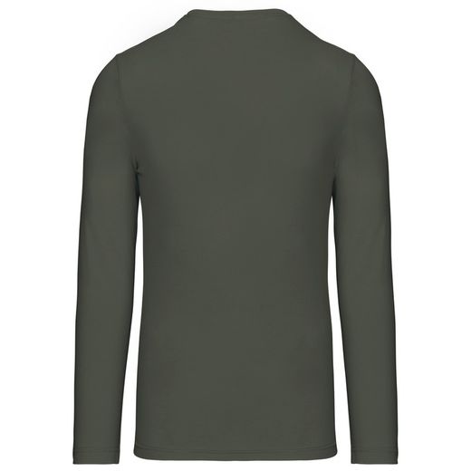 RONNDES HALS-T-SHIRT MIT LANGEM ÄRMEL