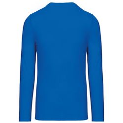 RONNDES HALS-T-SHIRT MIT LANGEM ÄRMEL