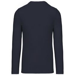 RONNDES HALS-T-SHIRT MIT LANGEM ÄRMEL