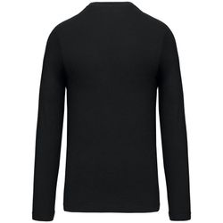 RONNDES HALS-T-SHIRT MIT LANGEM ÄRMEL