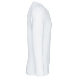 RONNDES HALS-T-SHIRT MIT LANGEM ÄRMEL