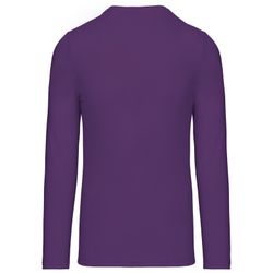 RONNDES HALS-T-SHIRT MIT LANGEM ÄRMEL