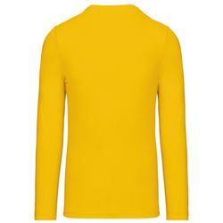 RONNDES HALS-T-SHIRT MIT LANGEM ÄRMEL