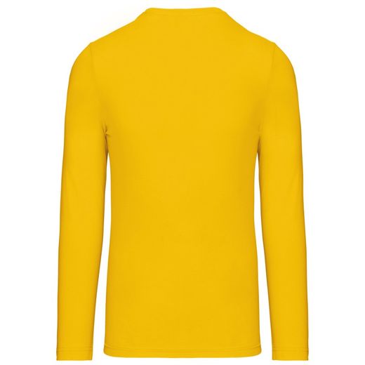 RONNDES HALS-T-SHIRT MIT LANGEM ÄRMEL