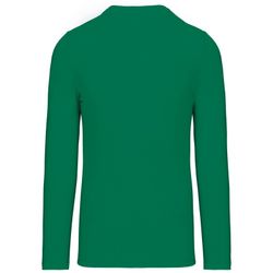 RONNDES HALS-T-SHIRT MIT LANGEM ÄRMEL