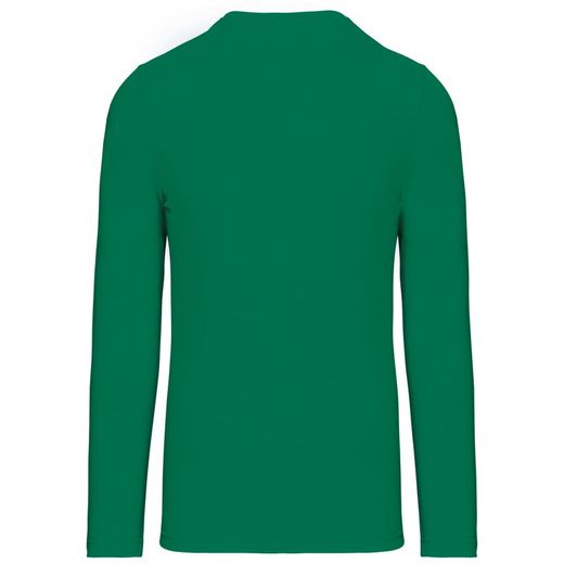 RONNDES HALS-T-SHIRT MIT LANGEM ÄRMEL