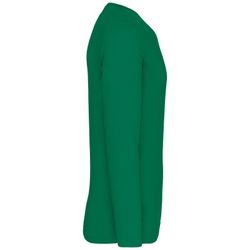RONNDES HALS-T-SHIRT MIT LANGEM ÄRMEL