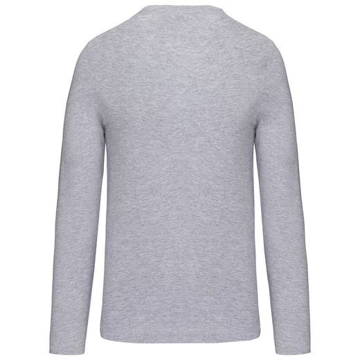 RONNDES HALS-T-SHIRT MIT LANGEM ÄRMEL