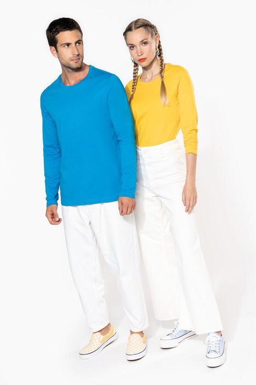 T-SHIRT GIROCOLLO MANICA LUNGA DONNA