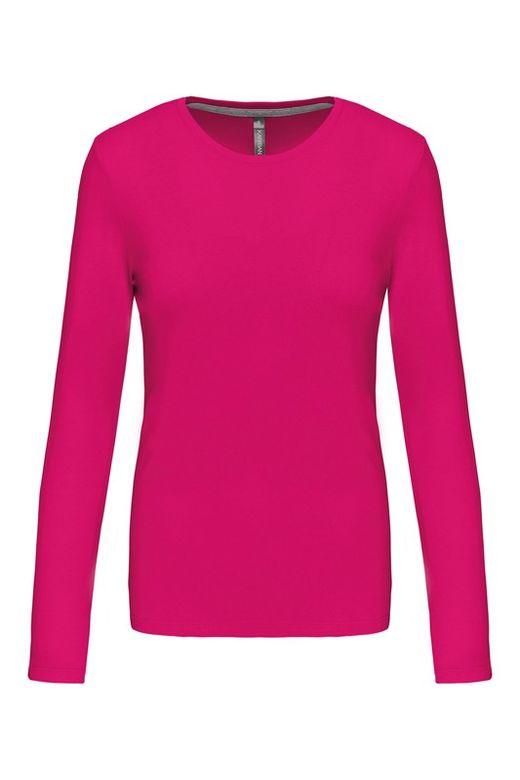 T-SHIRT GIROCOLLO MANICA LUNGA DONNA