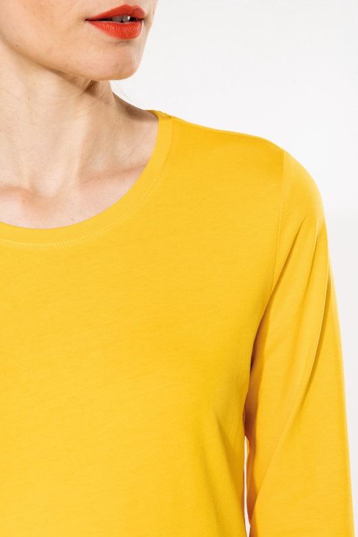T-SHIRT GIROCOLLO MANICA LUNGA DONNA
