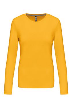 T-SHIRT GIROCOLLO MANICA LUNGA DONNA