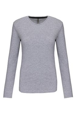 T-SHIRT GIROCOLLO MANICA LUNGA DONNA