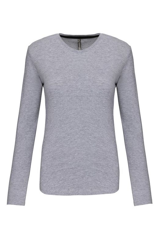 T-SHIRT GIROCOLLO MANICA LUNGA DONNA