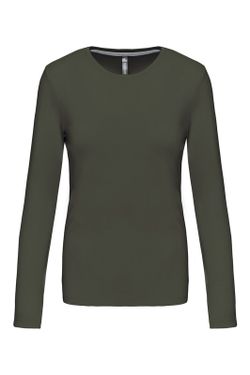 T-SHIRT GIROCOLLO MANICA LUNGA DONNA