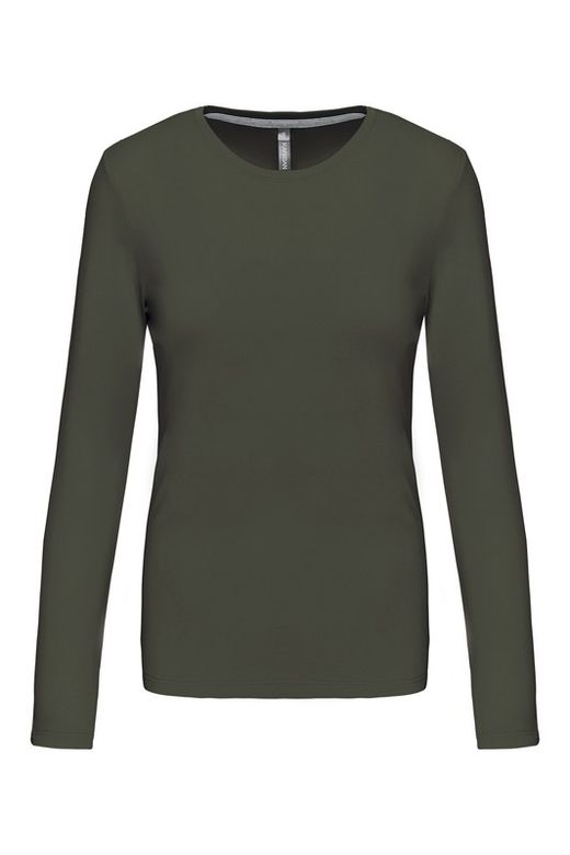 T-SHIRT GIROCOLLO MANICA LUNGA DONNA