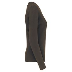 T-SHIRT GIROCOLLO MANICA LUNGA DONNA