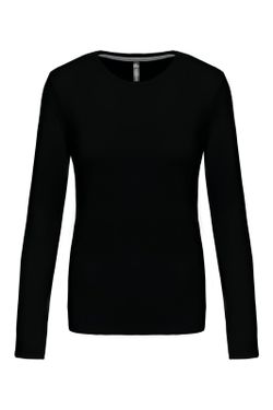 T-SHIRT GIROCOLLO MANICA LUNGA DONNA