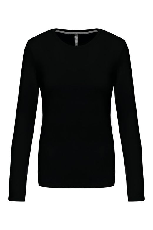 T-SHIRT GIROCOLLO MANICA LUNGA DONNA