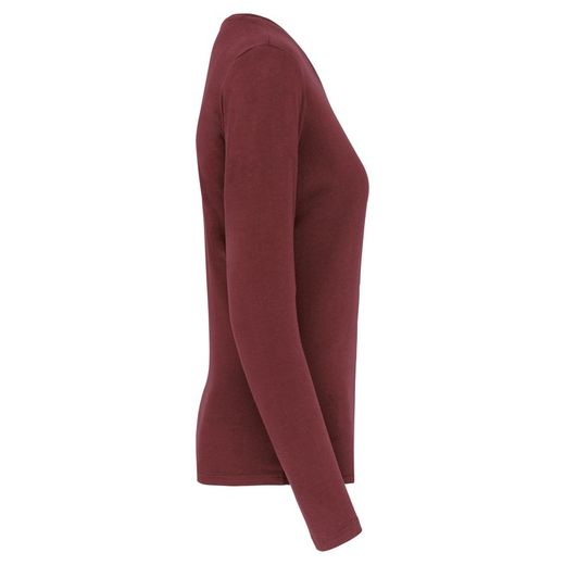 T-SHIRT GIROCOLLO MANICA LUNGA DONNA