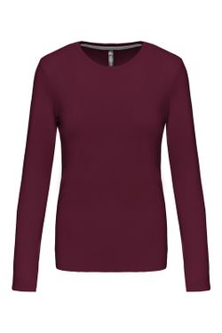 T-SHIRT GIROCOLLO MANICA LUNGA DONNA