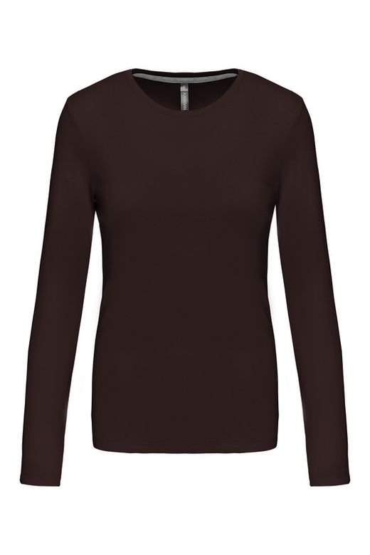 T-SHIRT GIROCOLLO MANICA LUNGA DONNA