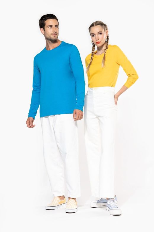 T-SHIRT GIROCOLLO MANICA LUNGA DONNA