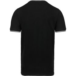 Herren P-Strick-T-Shirt mit V-Ausschnitt