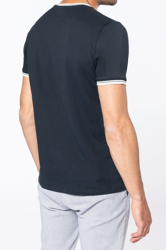Camiseta de piqué con cuello de hombre — Maxport Vestuario Laboral