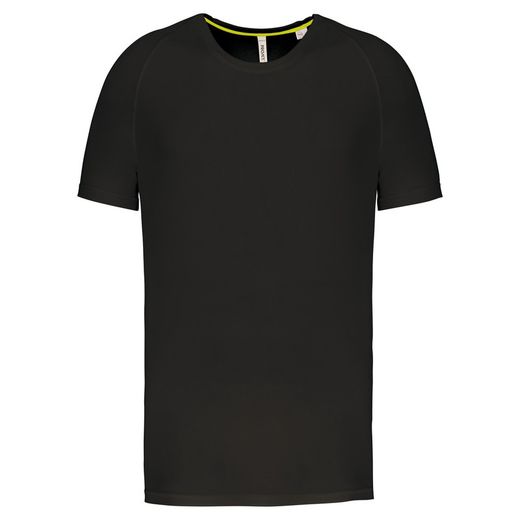 T-shirt sportiva uomo girocollo in materiale riciclato