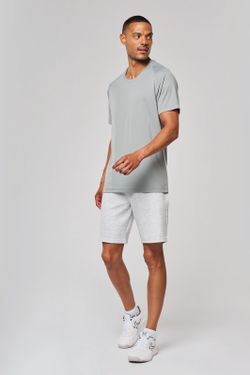 T-shirt sportiva uomo girocollo in materiale riciclato