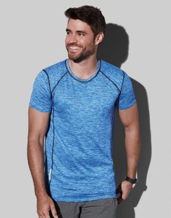 Reflektieren Sie recyceltes Herren-Sport-T-Shirt